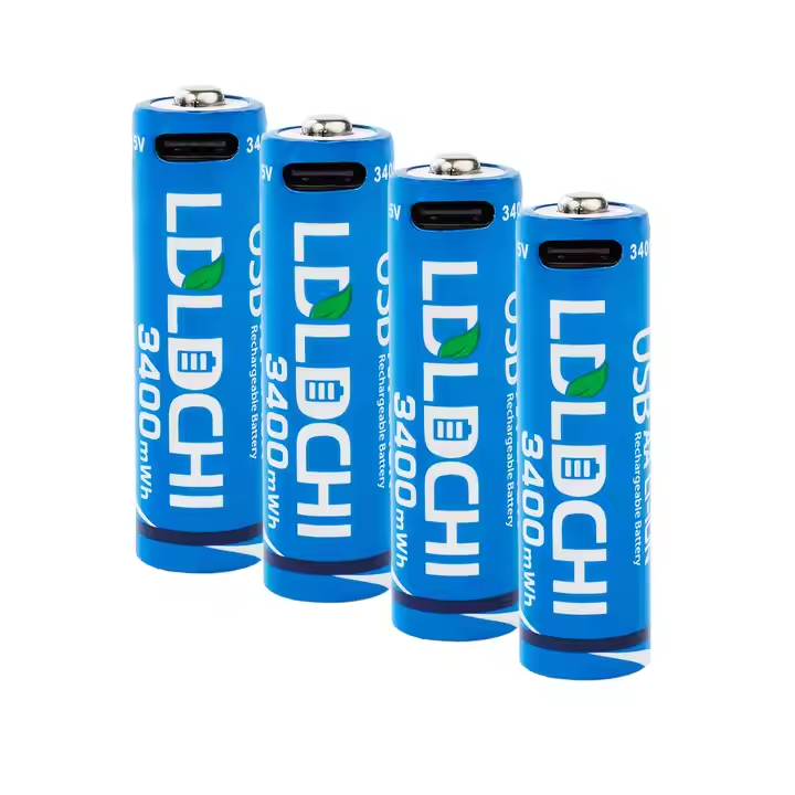 14500 1.5V 3400mWh USB Rechargeable Battery for Electric Toothbrush