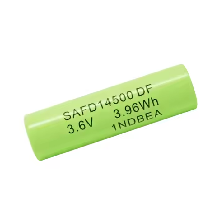 14500 Li-ion Battery 3.6V 1200mAh for Small Devices