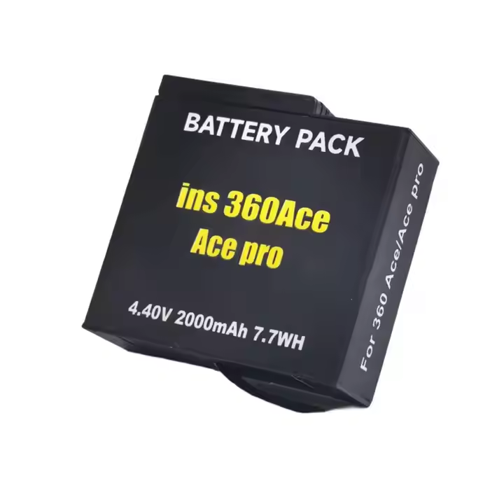 2000mAh Rechargeable Battery for Insta360 & Action Cameras